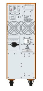MAKELSAN POWERPACK SE 6KVA 1F/1F (16X7AH) PF;0,9 5/10DK ONLINE UPS