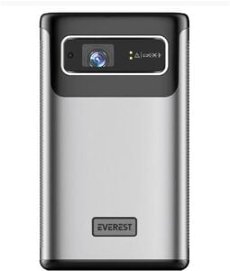 Everest PJ-DLP21 Gri 8000mAh Odaklamalı 960-540 4K 5400 Lümen Android 9.0 Dokunmatik DLP Projeksiyon