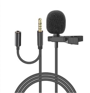 Snopy SN-MTK25 Siyah Tik-Tok Akıllı Telefon ve Youtuber Kulaklık Çıkışlı Yaka Mikrofonu