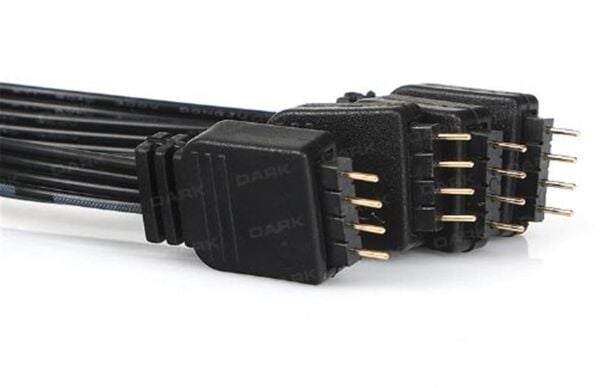 Dark''DKCCBR'' RGB LED Port Çoklayıcı ve Uzatma Kablosu