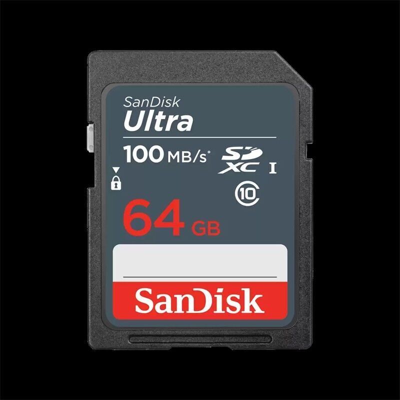 64GB SANDISK ULTRA SDXC 100MB/S SDSDUNR-064G-GN3IN