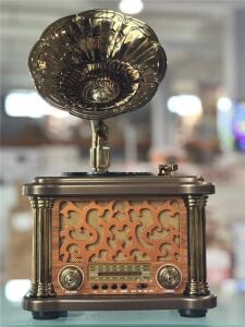 Everton Rt-588  Bluetooth Fm-Usb-Tf-Aux  Şarjlı Nostaljik Radyo