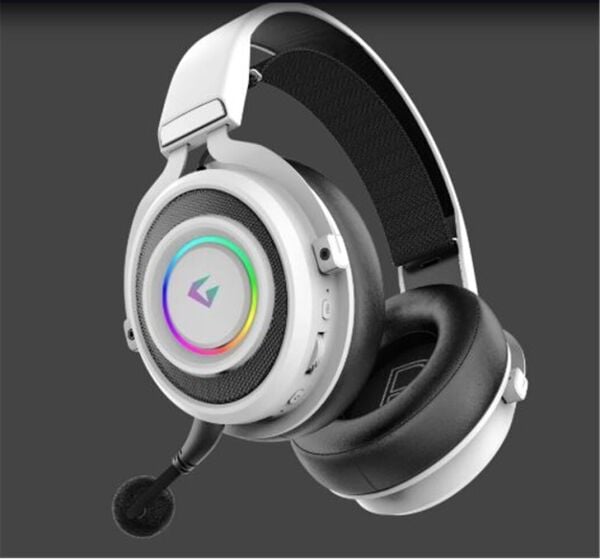 Gameagle GE2010 Step Hunter S1 RGB  Kablosuz Mikrofonlu Oyuncu Kulaklığı Beyaz