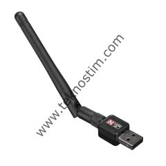 Hytech HY-XW8188 150Mbps 2.4GHz 2dBi Harici Antenli Usb Kablosuz Adaptör