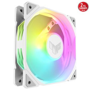 Asus Tuf Tr120 120mm Argb Reverse 3in1 Beyaz Kasa Fanı