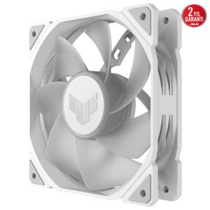 Asus Tuf Tr120 120mm Argb Reverse 3in1 Beyaz Kasa Fanı