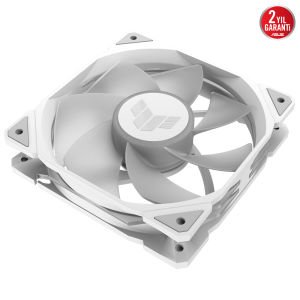 Asus Tuf Tr120 120mm Argb Reverse 3in1 Beyaz Kasa Fanı