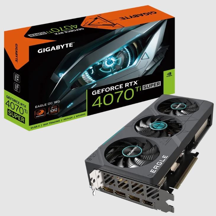 GIGABYTE GEFORCE GV-N407TSEAGLE OC-16GD 16GB 4080 SUPER GAMING OC GDDR6X DLSS 3 256BİT