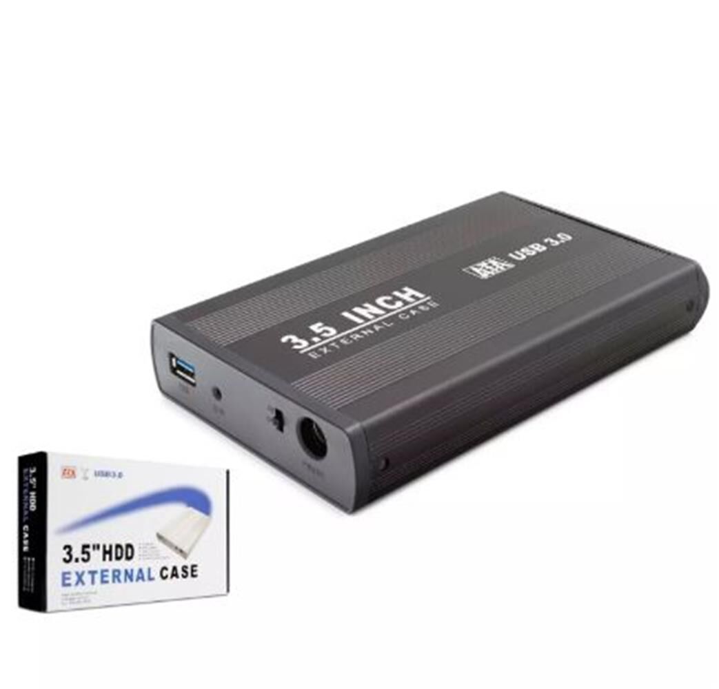 HADRON HDX1756 3.5'' HDD KUTU USB3.0 METAL SATA SİYAH