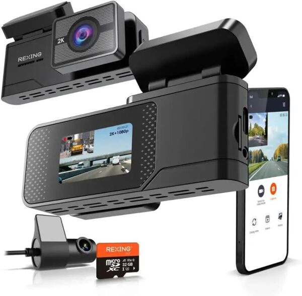REXING C2 2K WIFI 32GB SD KART