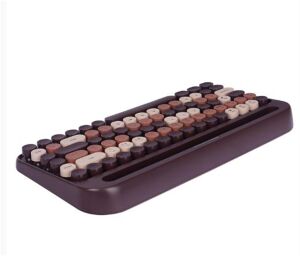 Everest KB-99 MOCHA 2.4G+BT1+BT2 Çoklu Cihaz Bağlantılı Q Kablosuz klavye