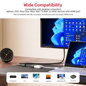 UNITEK HDMI TO VGA DÖNÜŞTÜRÜCÜ 1080P&60Hz (Y-6333C01)