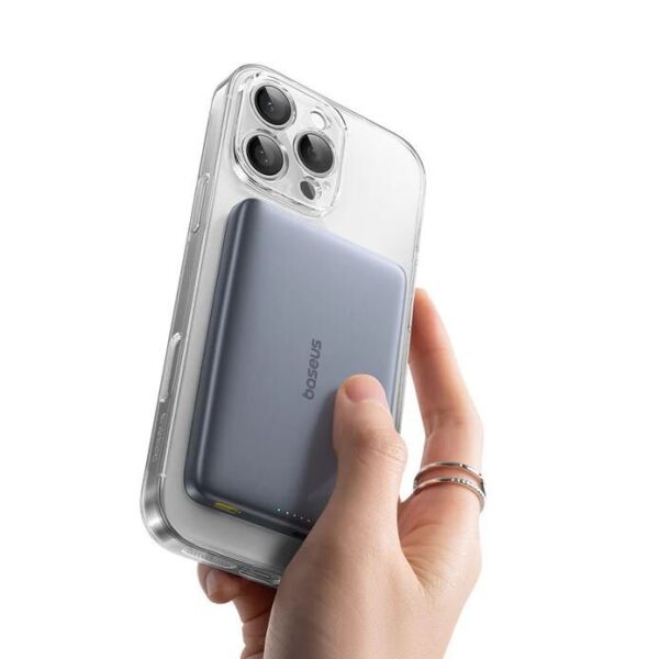 BASEUS PICOGO ULTRA-SLIM QI2 P.BANK 10000MAH TITAN