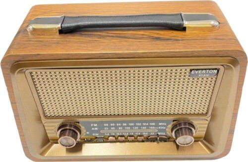 Everton Rt-810 Fm-Usb-Tf-Aux Şarjlı Nostaljik Radyo