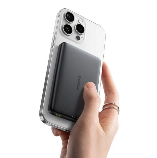 BASEUS PICOGO ULTRA-SLIM QI2 P.BANK SIYAH10000MAH