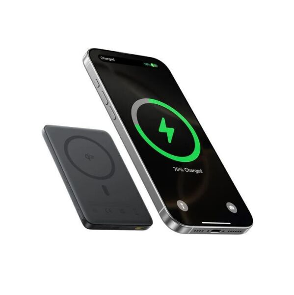 BASEUS PICOGO ULTRA-SLIM QI2 P.BANK SIYAH10000MAH