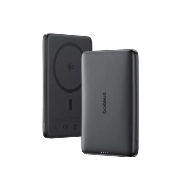 BASEUS PICOGO ULTRA-SLIM QI2 P.BANK SIYAH10000MAH