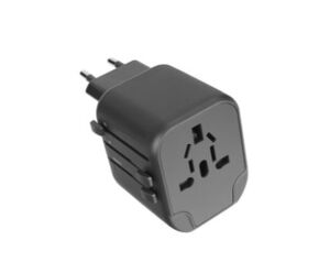 S-link SW-KC028 2-USB 2.4A Yedek Akım Sigortalı 100-240V Universal Çevirici Priz Adaptör