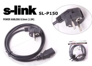 S-link SL-P150 1.5mt 0.50mm Power Elektrik Kablosu