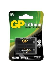 Gp 2CR5 6V Lityum Pil Fotoğraf Makinesı Pili