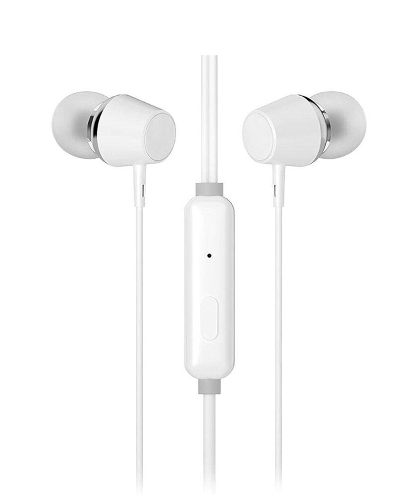 Hp DHE-7000-WT Kablolu Kulakiçi 3.5mm Jack Mikrofonlu Beyaz Kulaklık