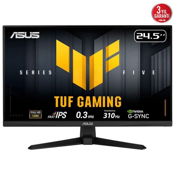 Asus 24.5'' Tuf Gaming VG259QMR5A 310Hz 0.3ms Full HD Adaptive Sync Fast IPS Gaming Monitör