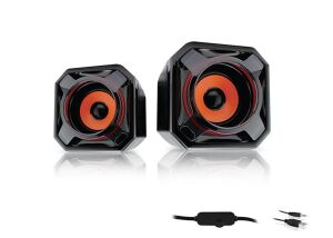 Mikado MD-177 2.0  Turuncu  2.0 5w-2 Turuncu Mini Usb Speaker