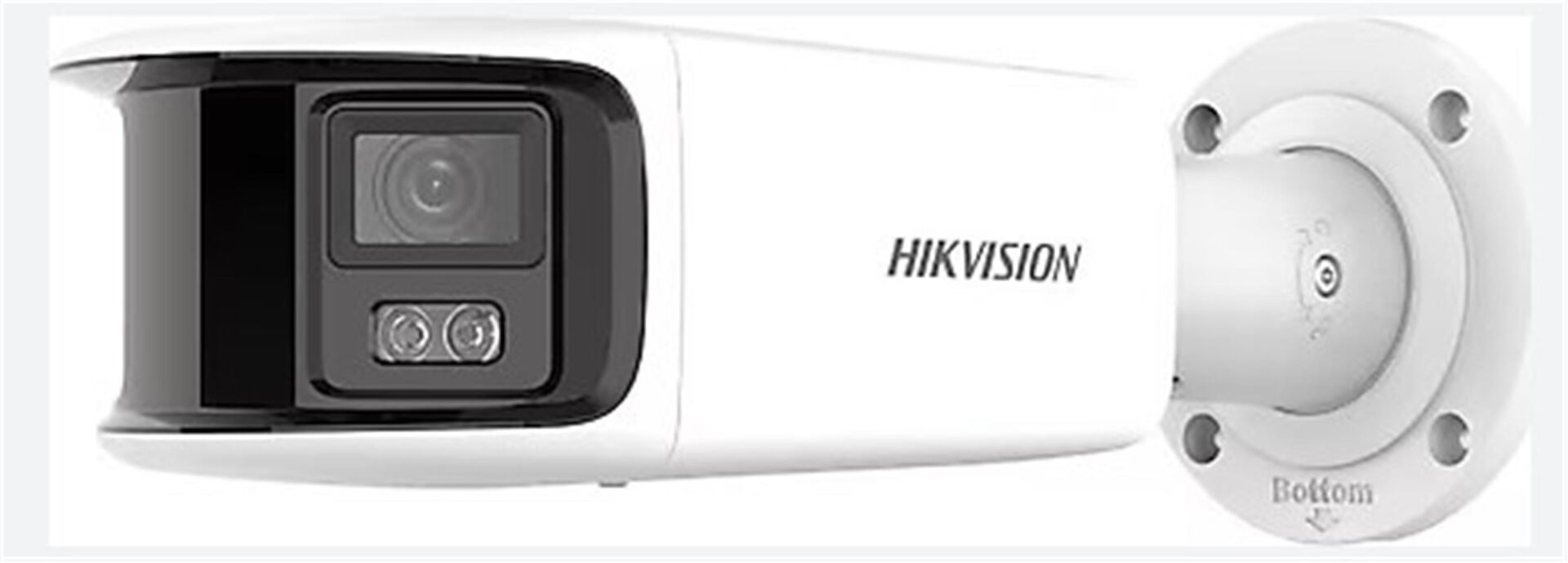 Hikvision DS-2CD2T87G2P-LSU-SL 8MP 4mm Çift Lens 180 Derece Lens ColorVu Bullet IP Kamera