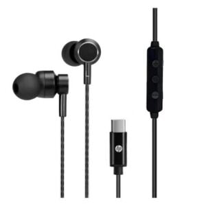 Hp DHH-1127-BK Kablolu Kulakiçi Type-C Ses Kontrol Butonlu Mikrofonlu Siyah Kulaklık