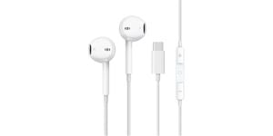 Hp DHH-3113C-WT Kablolu Kulakiçi Type-C Ses Kontrol Butonlu Mikrofonlu Beyaz Kulaklık