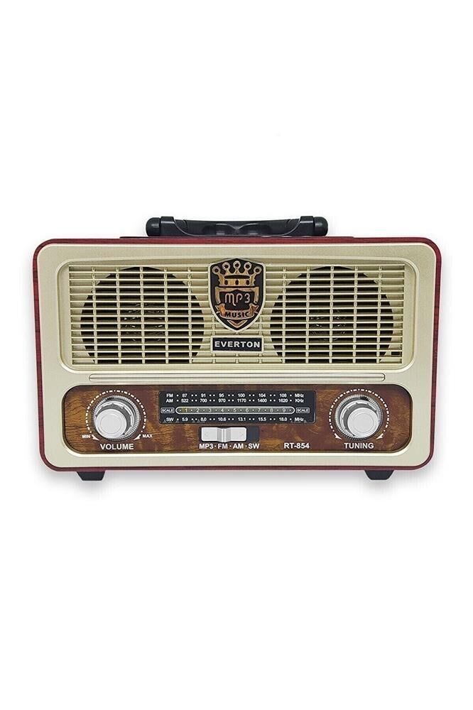 Everton RT-760  Bluetooth-USB-SD-AUX-TF Nostaljik Radyo