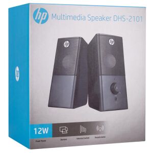 Hp DHS-2101S 6W Siyah Multimedia Speaker Hoparlör