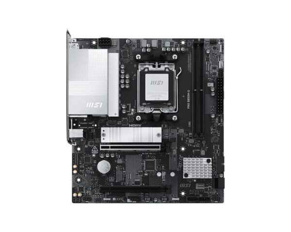 MSI PRO B850M-G M5 DDR5 8200MHZ(OC) HDMI DP 2X M.2 USB 10GBS 5G LAN MATX