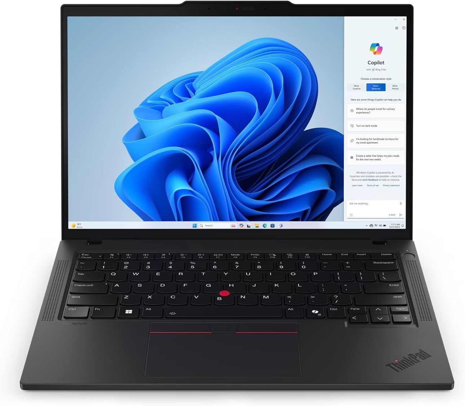 LENOVO T14 THINKPAD GEN5 21ML008MTX U7-155H 32GB 1TB SSD 14'' FDOS 4G eSIM