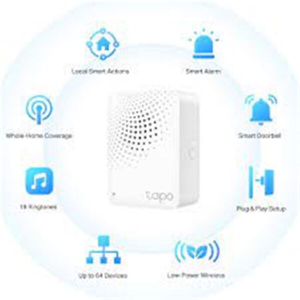 Tp-Link Tapo H100 Akıllı Ev Sistemi Hub - Alarm