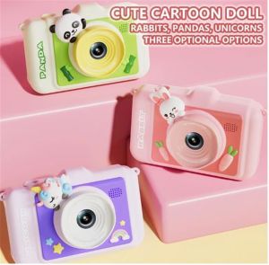 WowKids XM1Çocuk Fotoğraf ve Video Çekebilen Çocuk Eğlence Pink Fotoğraf Makinesi