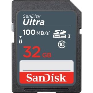 32GB SANDISK ULTRA SDHC 100MB/S SDSDUNR-032G-GN3IN