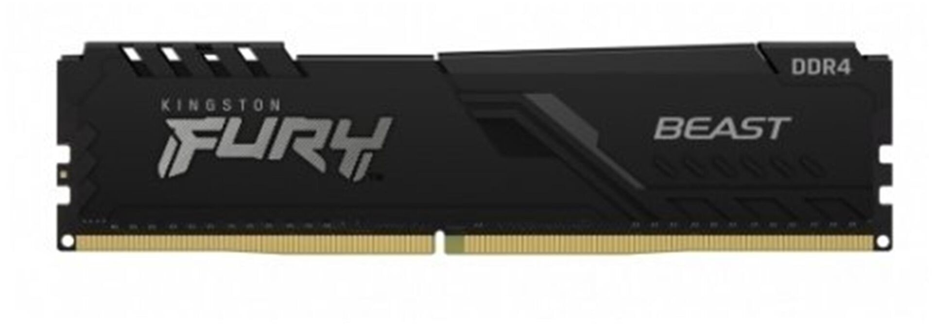 Kingston Fury Beast 8GB (1x8GB) DDR4 3200MHz CL16 KF432C16BB-8 Siyah Gaming Ram (Bellek)