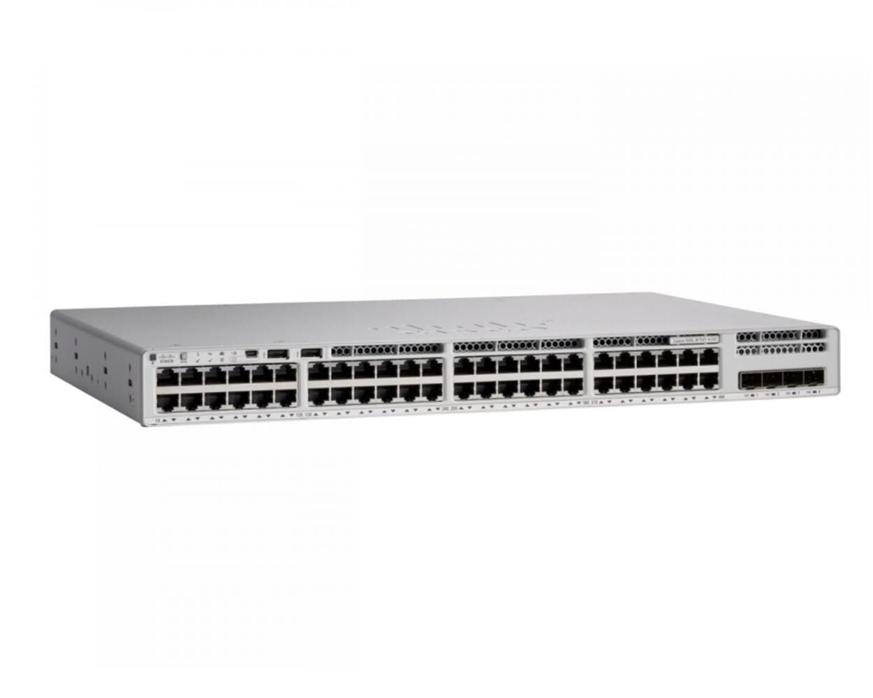 Cisco C9200L-48P-4X-E Catalyst 9200L 48-port PoE+, 4 x 10G, Network Essentials