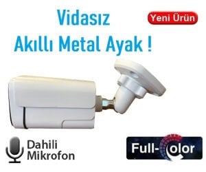 EZCOOL EZ-2315IPS 5MP 3.6MM FULLCOLOR SESLİ METAL POE IP BULLET KAMERA