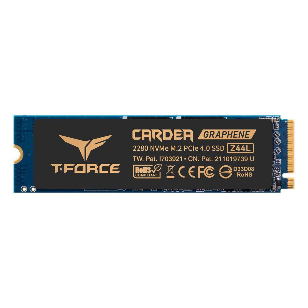 Team T-Force CARDEA Z44L 2TB Gen4x4 3500/3000MB/s NVMe PCIe M.2 SSD Disk (TM8FPL002T0C127)