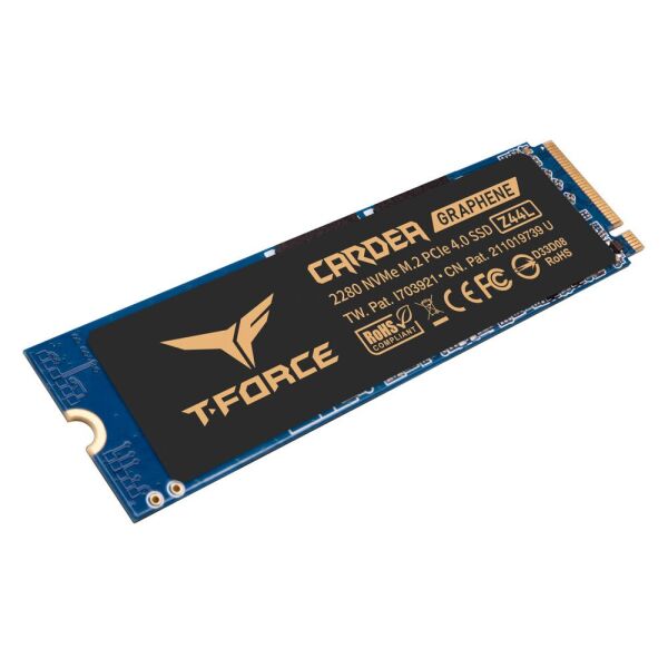 Team T-Force CARDEA Z44L 2TB Gen4x4 3500/3000MB/s NVMe PCIe M.2 SSD Disk (TM8FPL002T0C127)