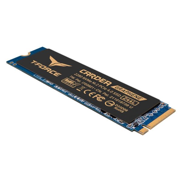 Team T-Force CARDEA Z44L 2TB Gen4x4 3500/3000MB/s NVMe PCIe M.2 SSD Disk (TM8FPL002T0C127)