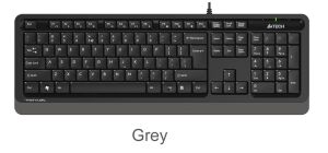 A4 Tech Fk10 Q Usb Fsytyler Gri Tr Fn-Multimedya Klavye