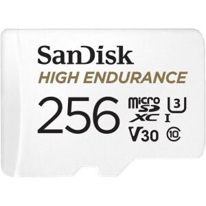 256GB SANDISK HIGH ENDURANCE MICROSD 100MB/S SDSQQNR-256G-GN6IA