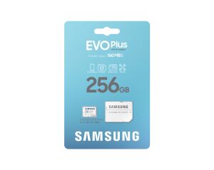 256GB SAMSUNG EVO PLUS MICROSDXC UHS-I U3 V30 A2 160MB/s MB-MC256SA/TR