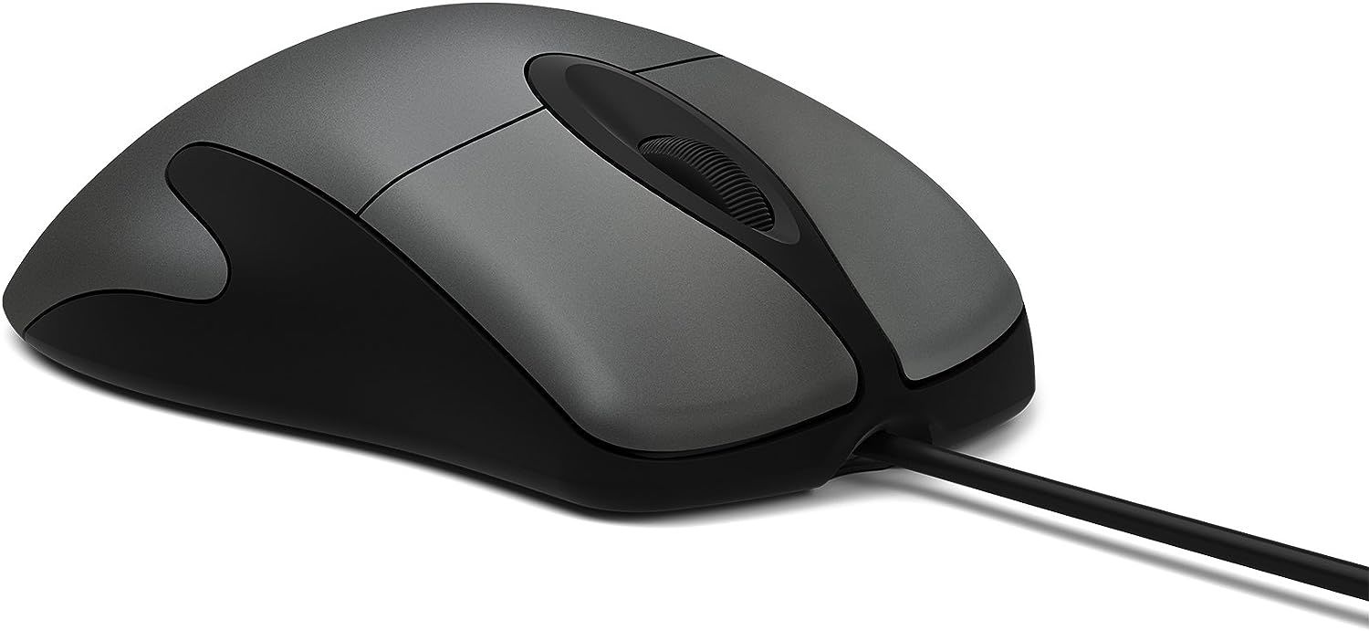 Mıcrosoft HDQ-00002 Kabel Classic Intelli Black Silver Kablolu Mouse