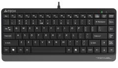 A4 Tech FK11 Q Usb Kablolu Mm Mini Gri Siyah Klavye