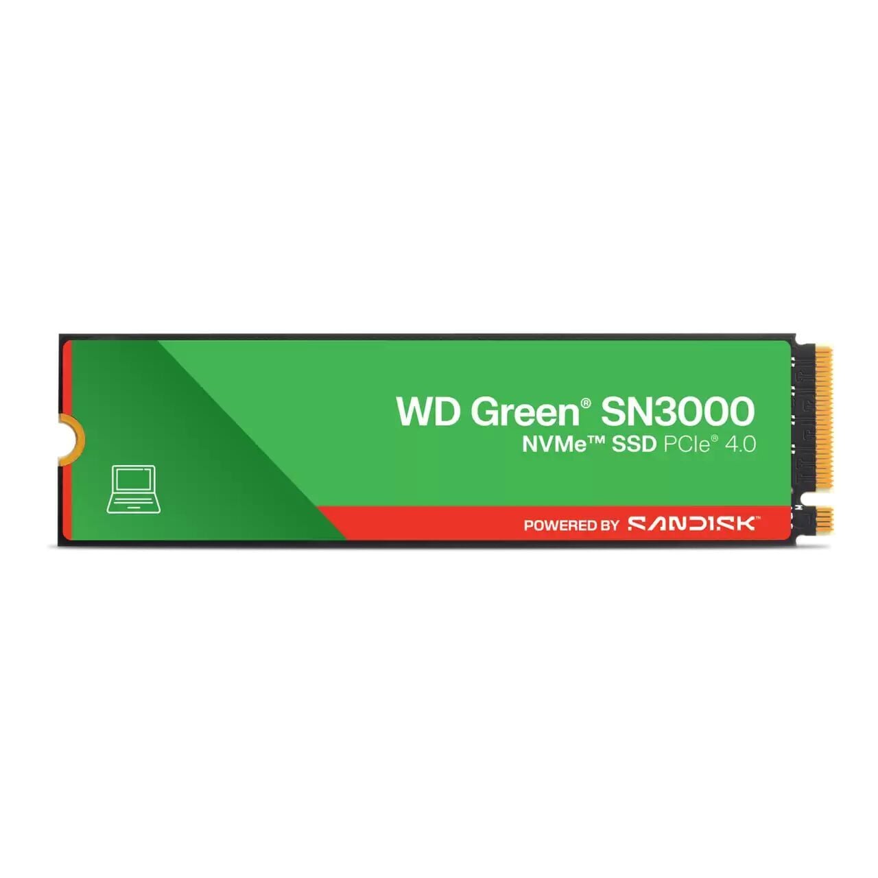 500GB WD GREEN M.2 NVMe SN3000 5000/4000MB/s WDS500G5G0E SSD