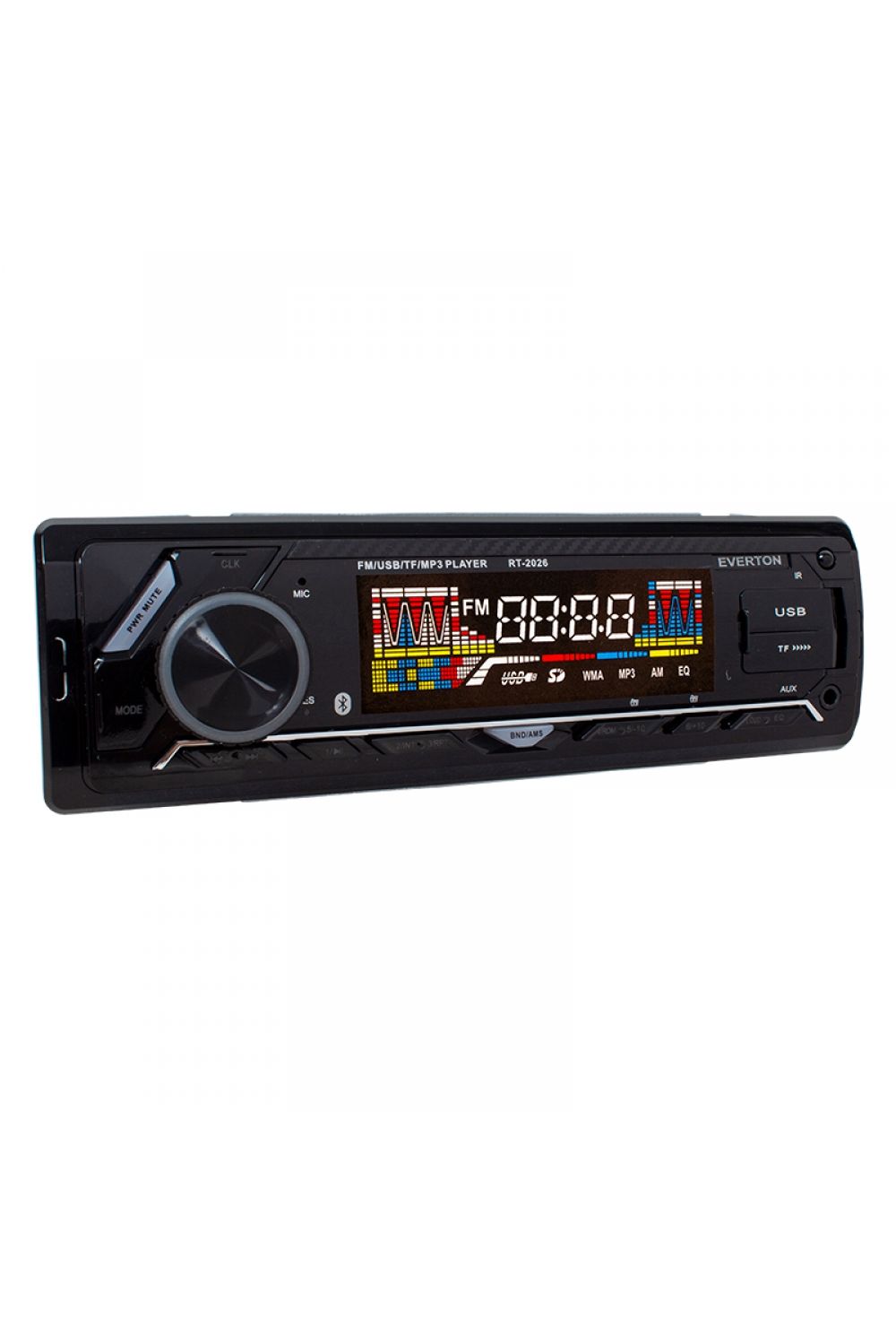 Everton Rt-2026 Bluetooth Tf-Usb Kart Color Lcd Aux Fm 4X55W Kumandalı Oto Teyp